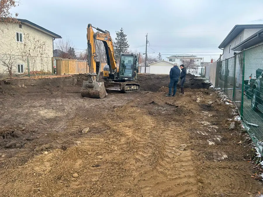 HavenNest construction progress at 9911 158 Street NW — stage 2