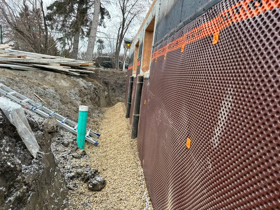 HavenNest construction progress at 9911 158 Street NW — stage 4