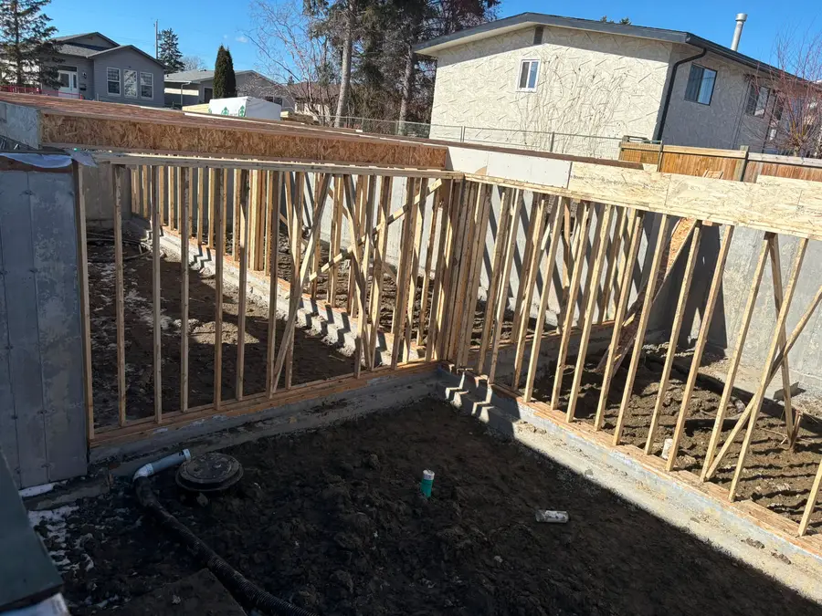 HavenNest construction progress at 9911 158 Street NW — stage 5