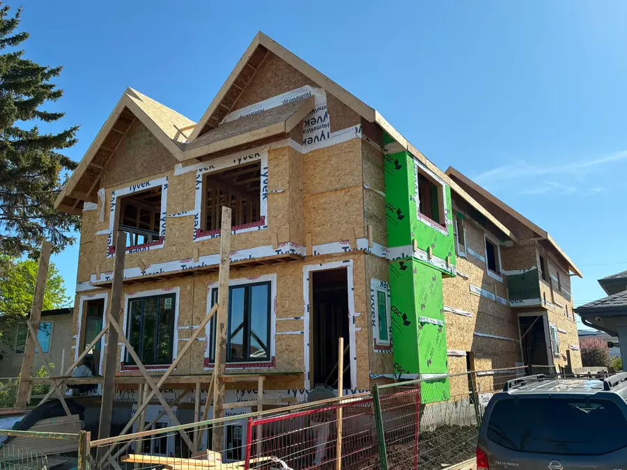 HavenNest construction progress at 9911 158 Street NW — stage 11