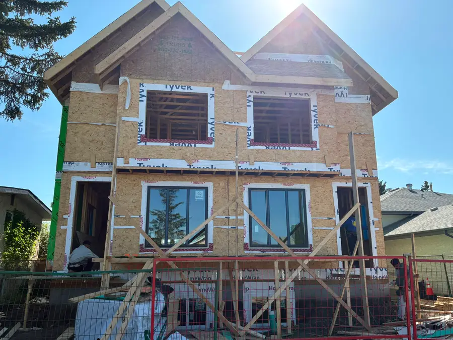 HavenNest construction progress at 9911 158 Street NW — stage 15