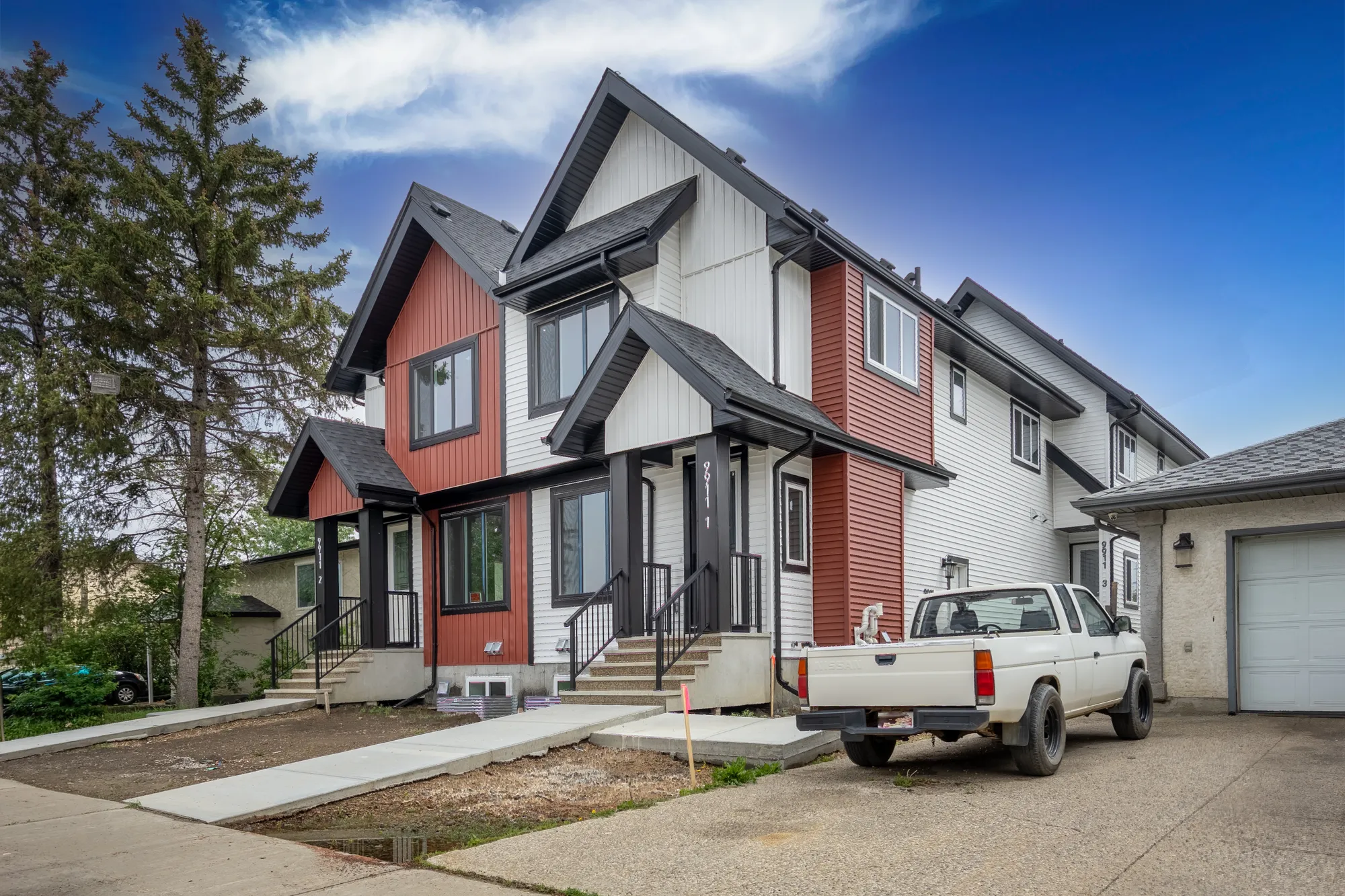 HavenNest fourplex exterior, 9911 158 Street NW, Edmonton — view 2